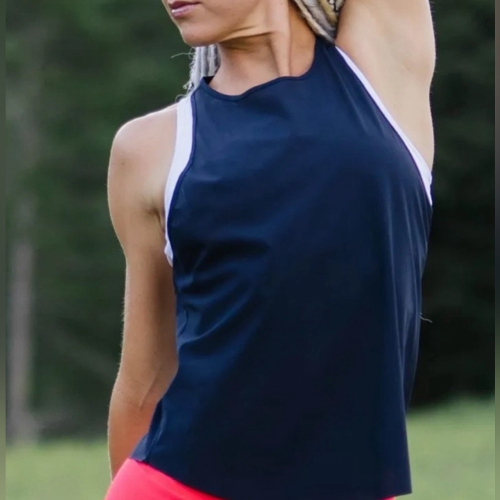 NWT Zyia Double Racer Back Tank Size 2XL